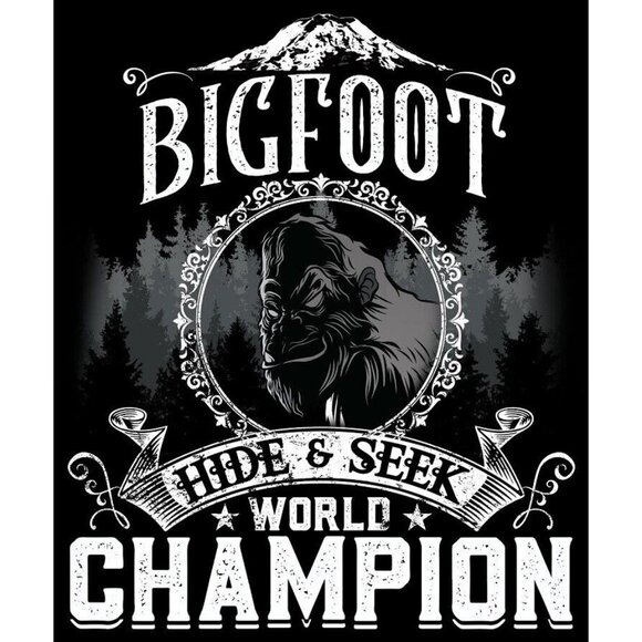 Big Foot Other - New Big Foot Sasquatch Plush Fleece Throw Gift Blanket Sherpa Hide & Seek Champ